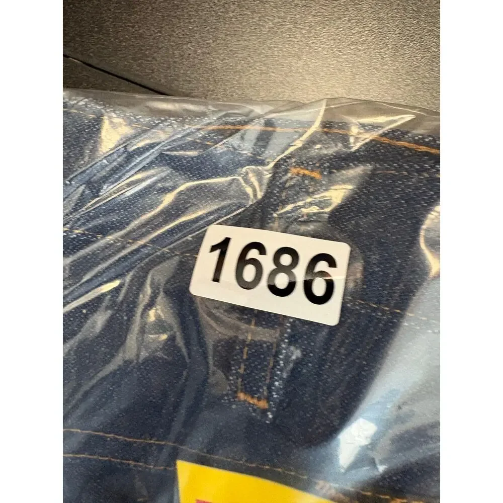 NWT Wrangler Mens Dark Wash Cowboy Cut Original Fit Jeans Size 44x32 Rigid 13MWZ
